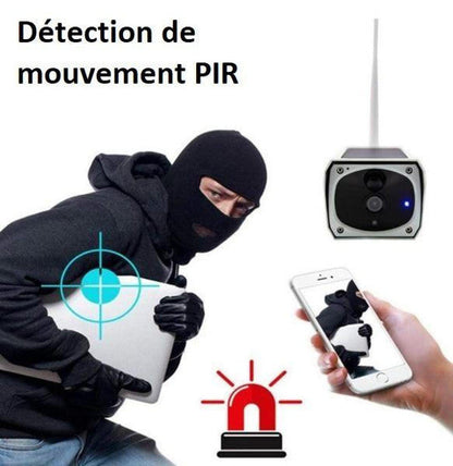Caméra De Surveillance Sans Fil Solaire CameSafe™