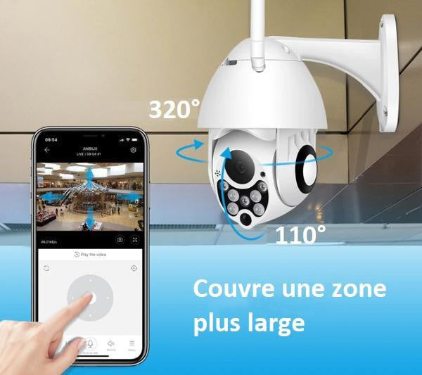 Caméra De Surveillance Wifi - Sans Fil - CamSafe™