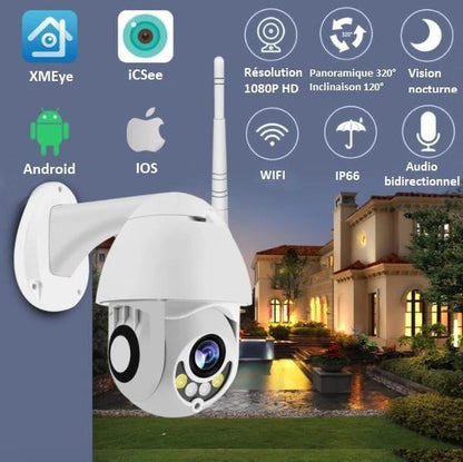 Caméra De Surveillance Wifi - Sans Fil - CamSafe™