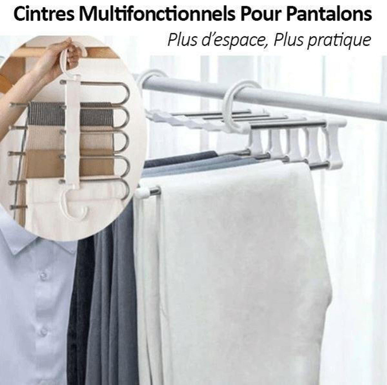 Cintres Multifonctionnels Pour Pantalons