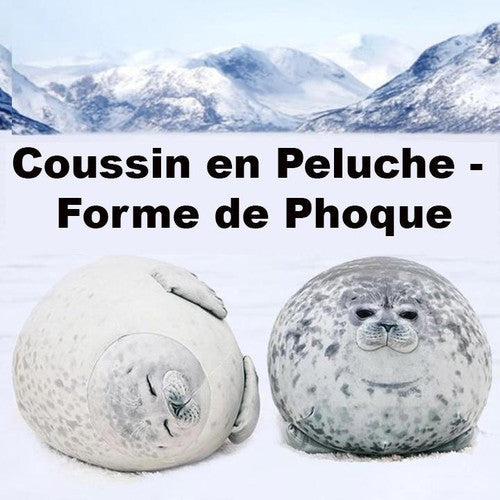 Coussin en Peluche - Forme de Phoque