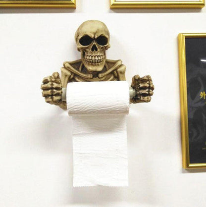 Distributeur De Papier Toilette En Forme De Crâne