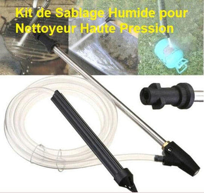 Kit de Sablage Humide pour Nettoyeur Haute Pression