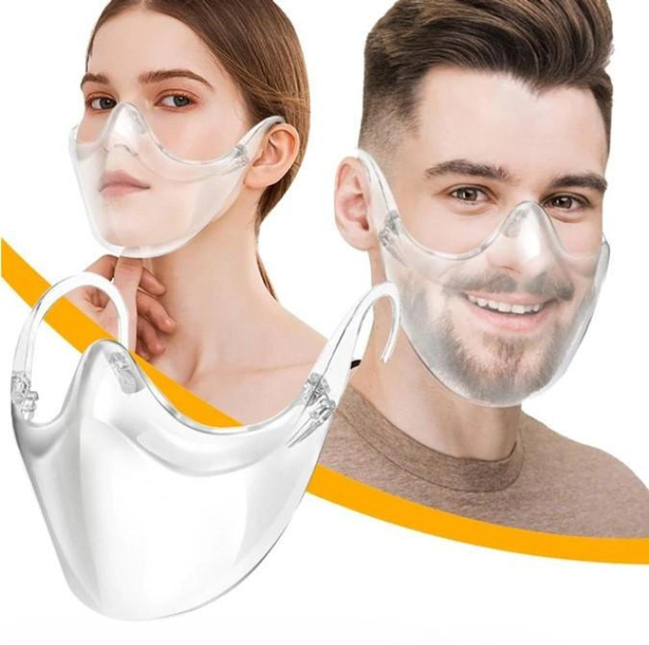 Masque De Protection Transparent - MaskCaire™