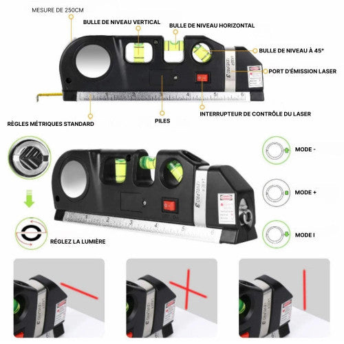Mesureur Laser Multifonctionnel