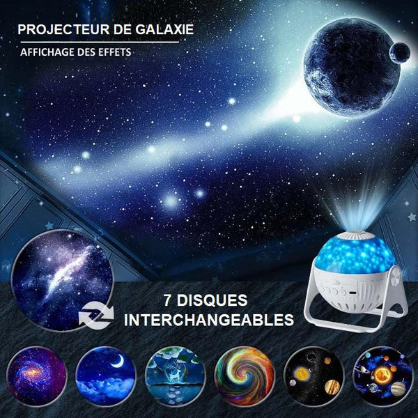 Projecteur De Galaxie 7-en-1
