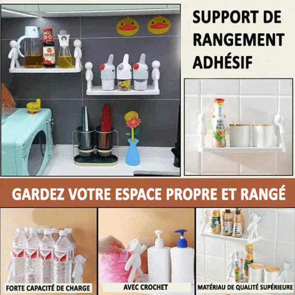 Support De Rangement Pour Cuisine Et Salle De Bain