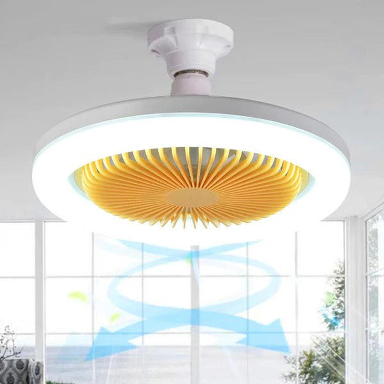 Ventilateur De Plafond Moderne À LED